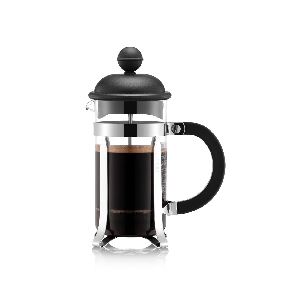 BODUM CAFFETTIERA COFFEE MAKER, 3 CUP, 0.35 L, 12 OZ - BLACK