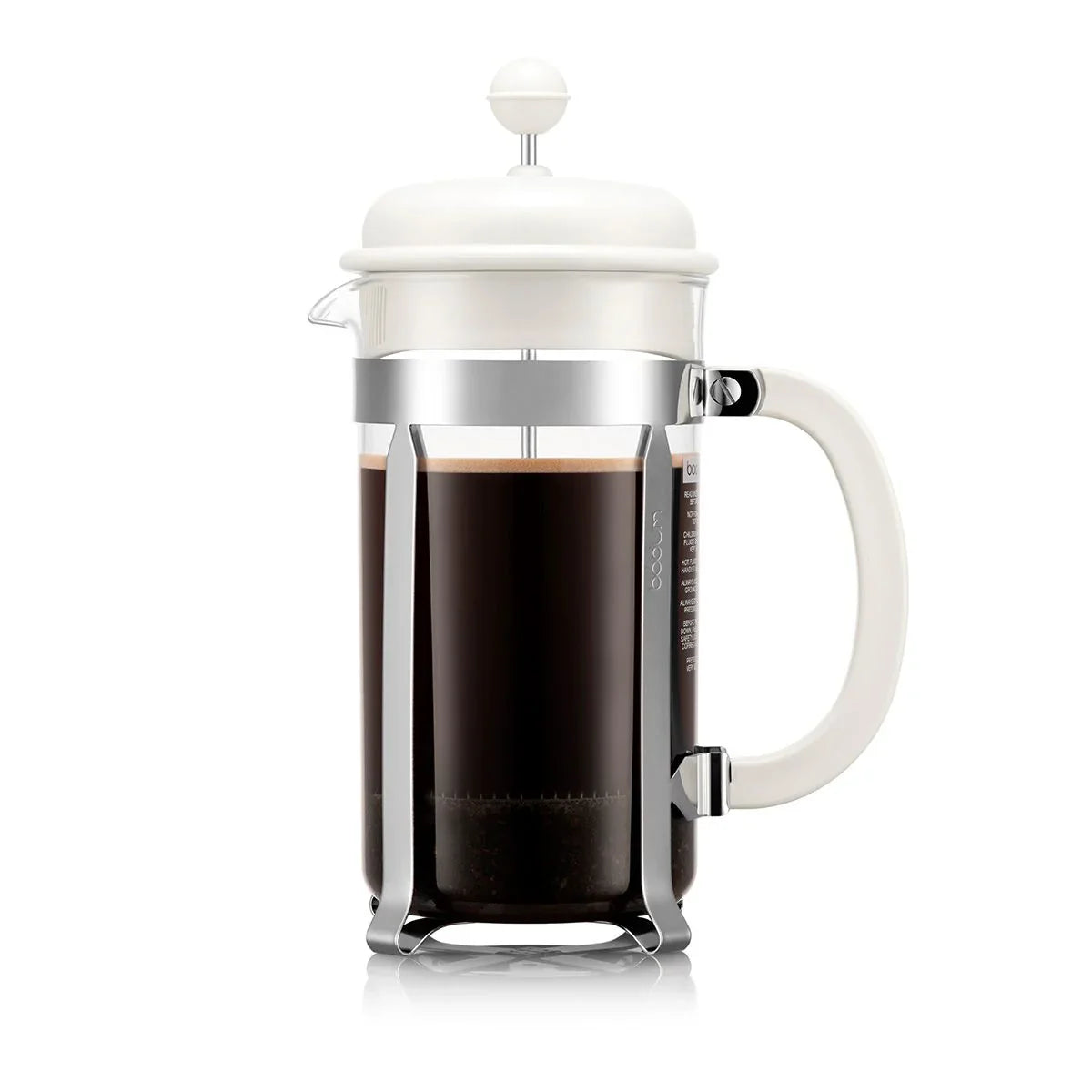 BODUM CAFFETTIERA COFFEE MAKER, 8 CUP, 1.0 L, 34 OZ - OFF WHITE